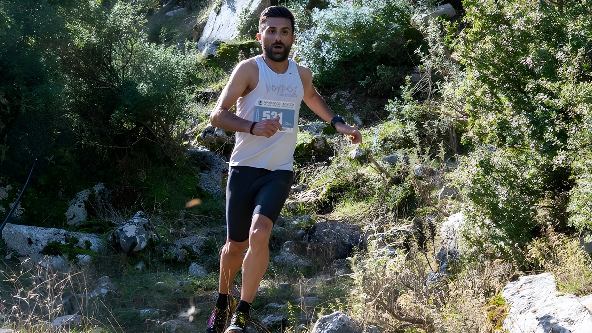 Πρώτη θέση για τον Γιώργο Γιαννούλη στον "Ηράκλειο Άθλο 2025". giann