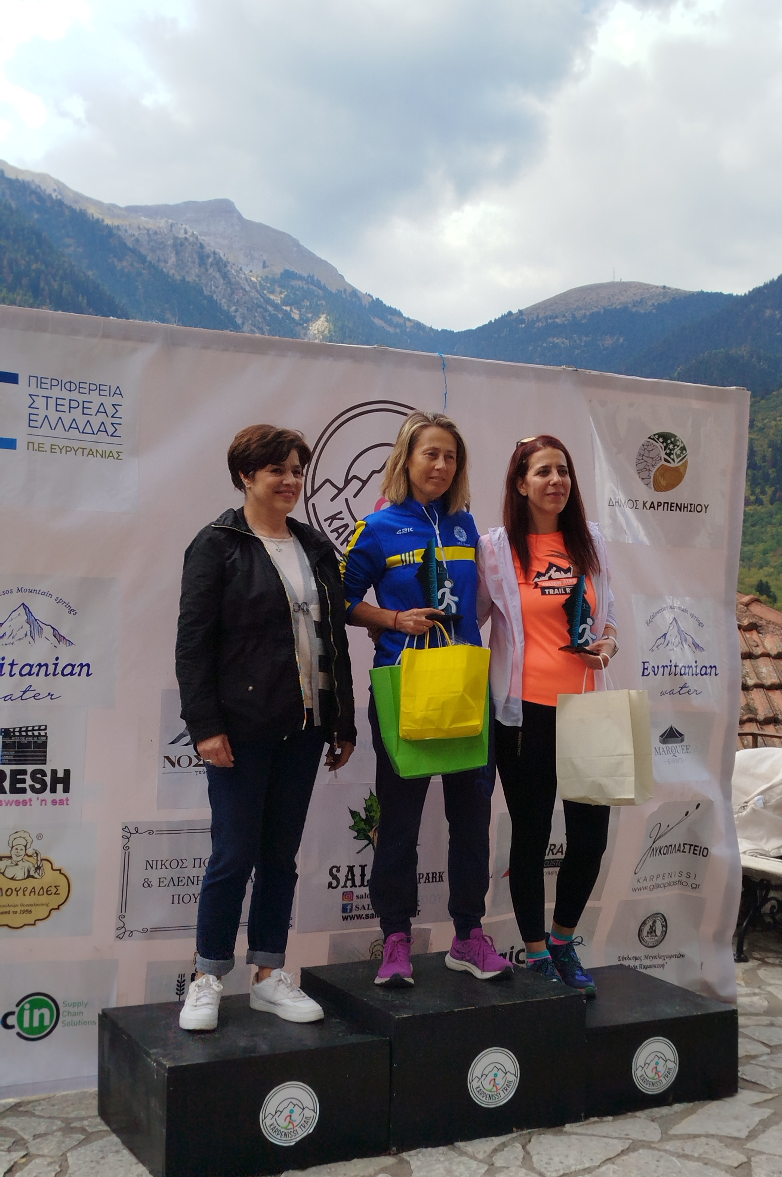 Νικήτρια στον αγώνα Gavros trail στο Καρπενήσι η Τζίμα Βασιλική